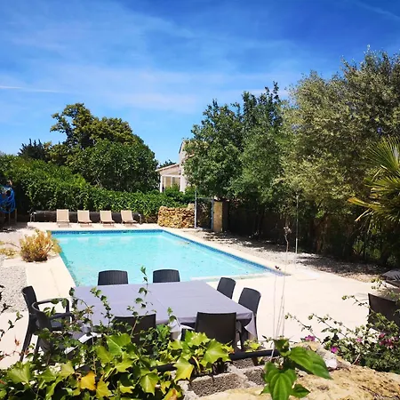 Villa In Salazac With Pool And Ardeche Views, Cleaning Included Salazac