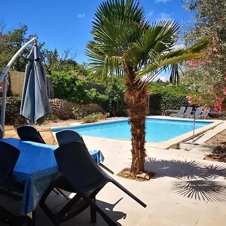 Villa In Salazac With Pool And Ardeche Views, Cleaning Included Villa