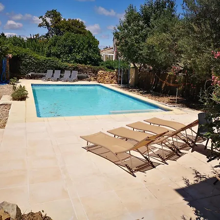Villa Villa In Salazac With Pool And Ardeche Views, Cleaning Included Salazac